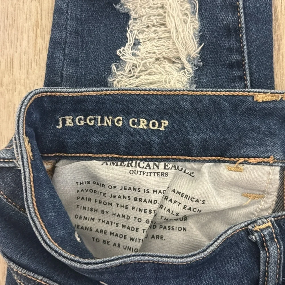 American Eagle Outfitters next level stretch x jegging crop size 8 regular